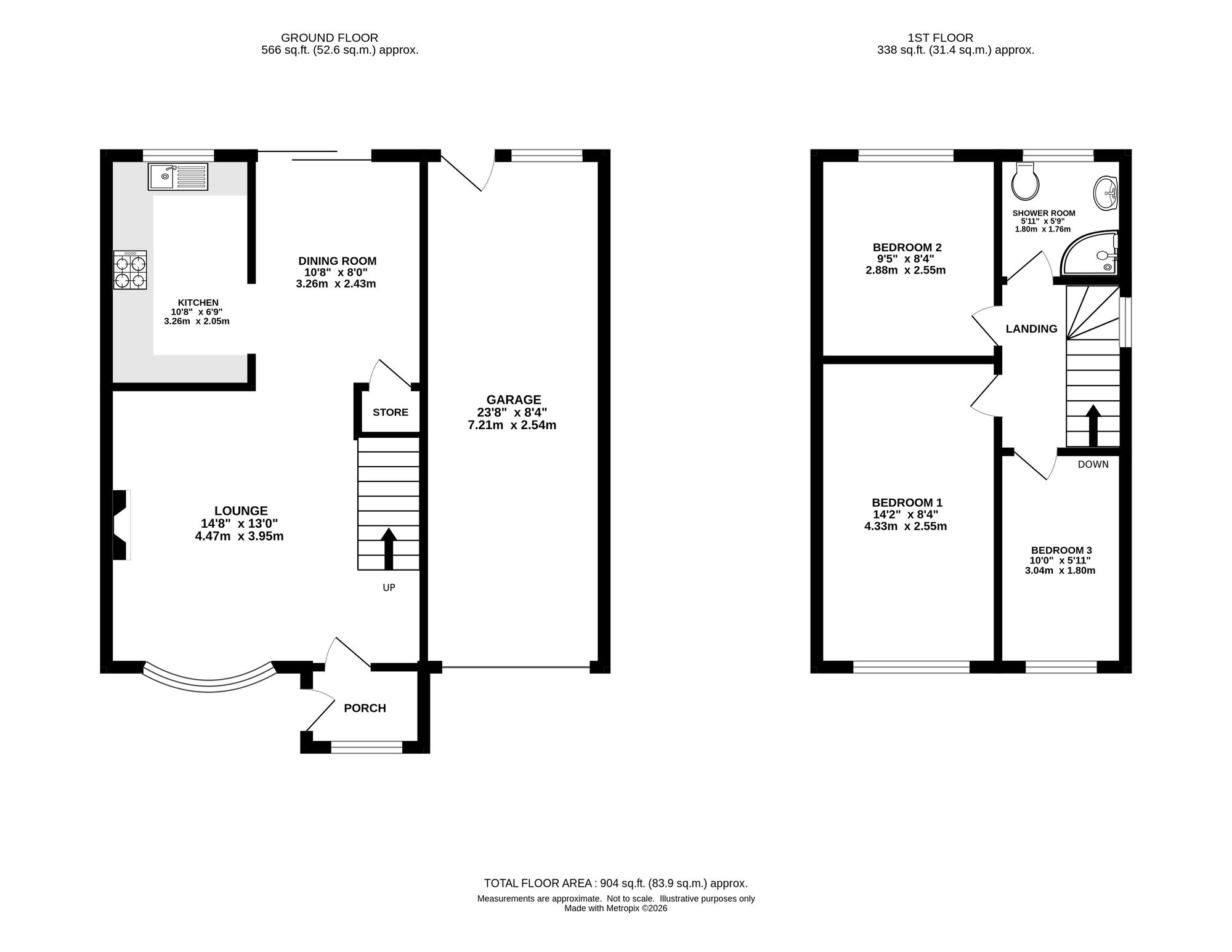 2 Fairford Way, Stockport floorplan