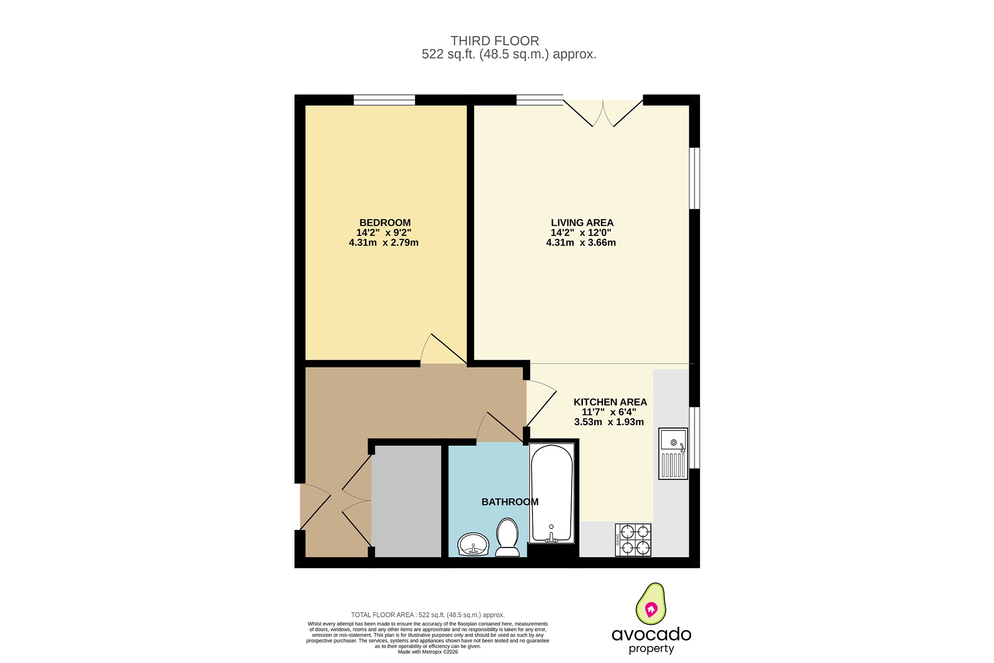 45 Hurley Drive, Bracknell, Berkshire floorplan