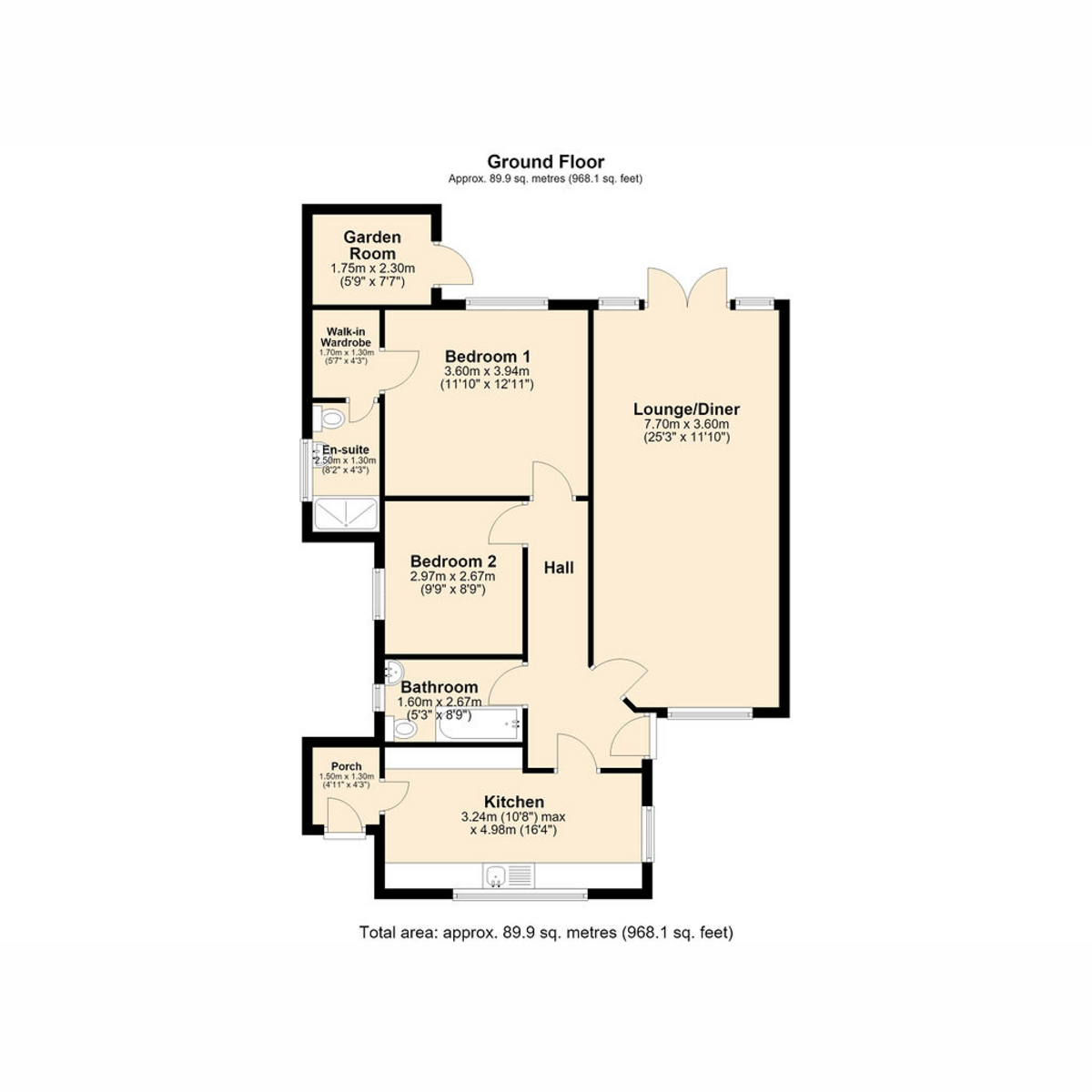5, Ryll Court Drive, Exmouth floorplan