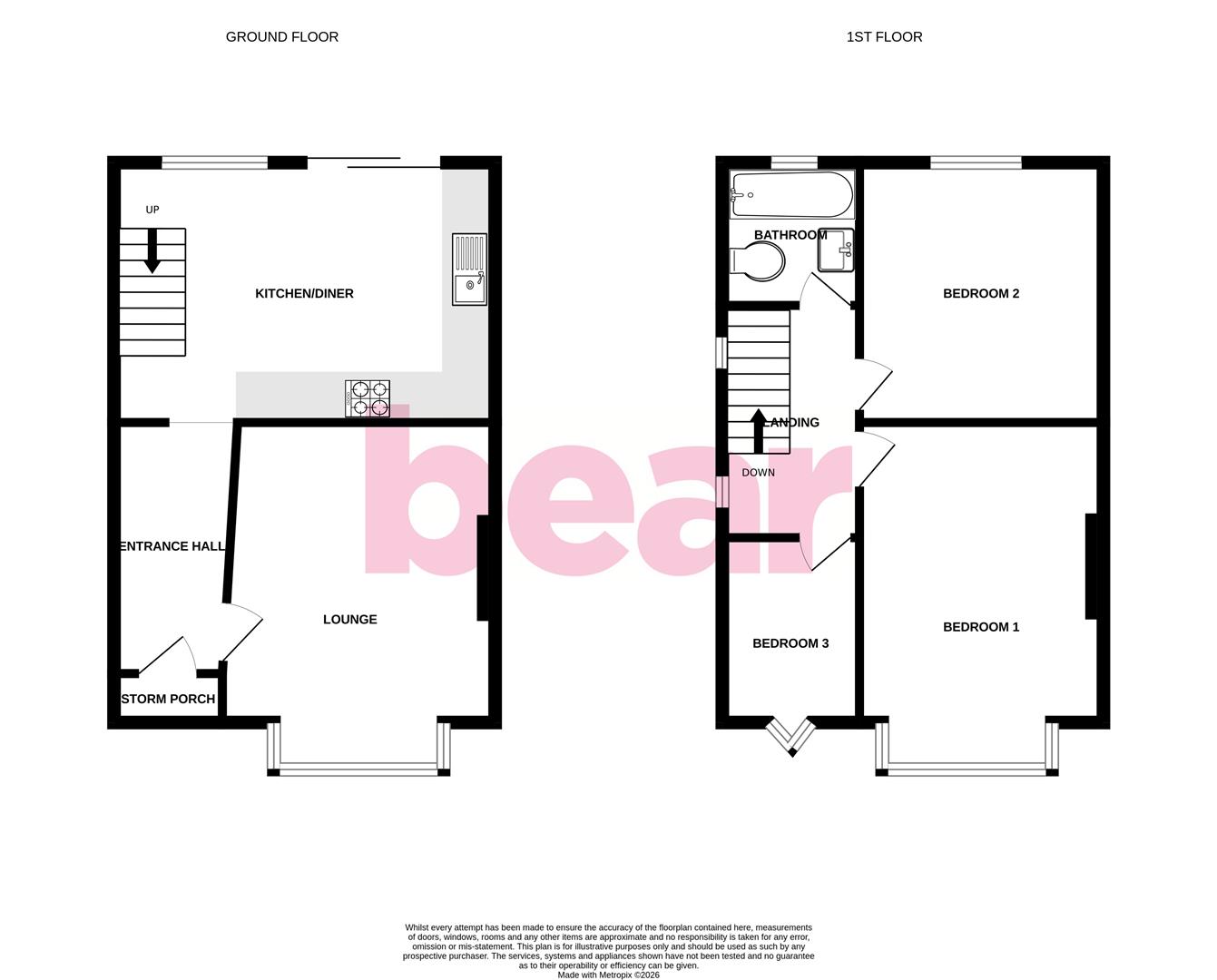 47, Bailey Road, Leigh-on-Sea floorplan