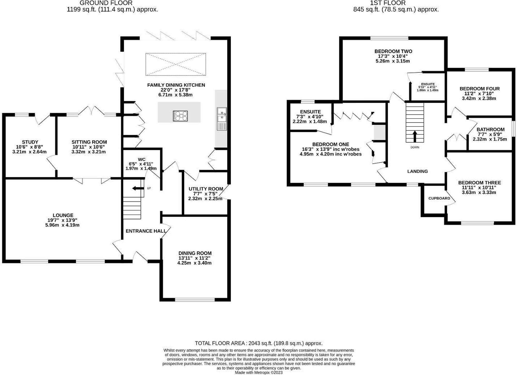 5 Bye Pass Road, Chester floorplan