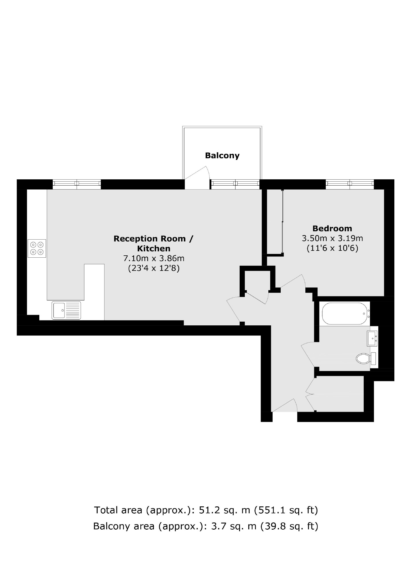 71 Wharf House, Brewery Lane, Twickenham floorplan