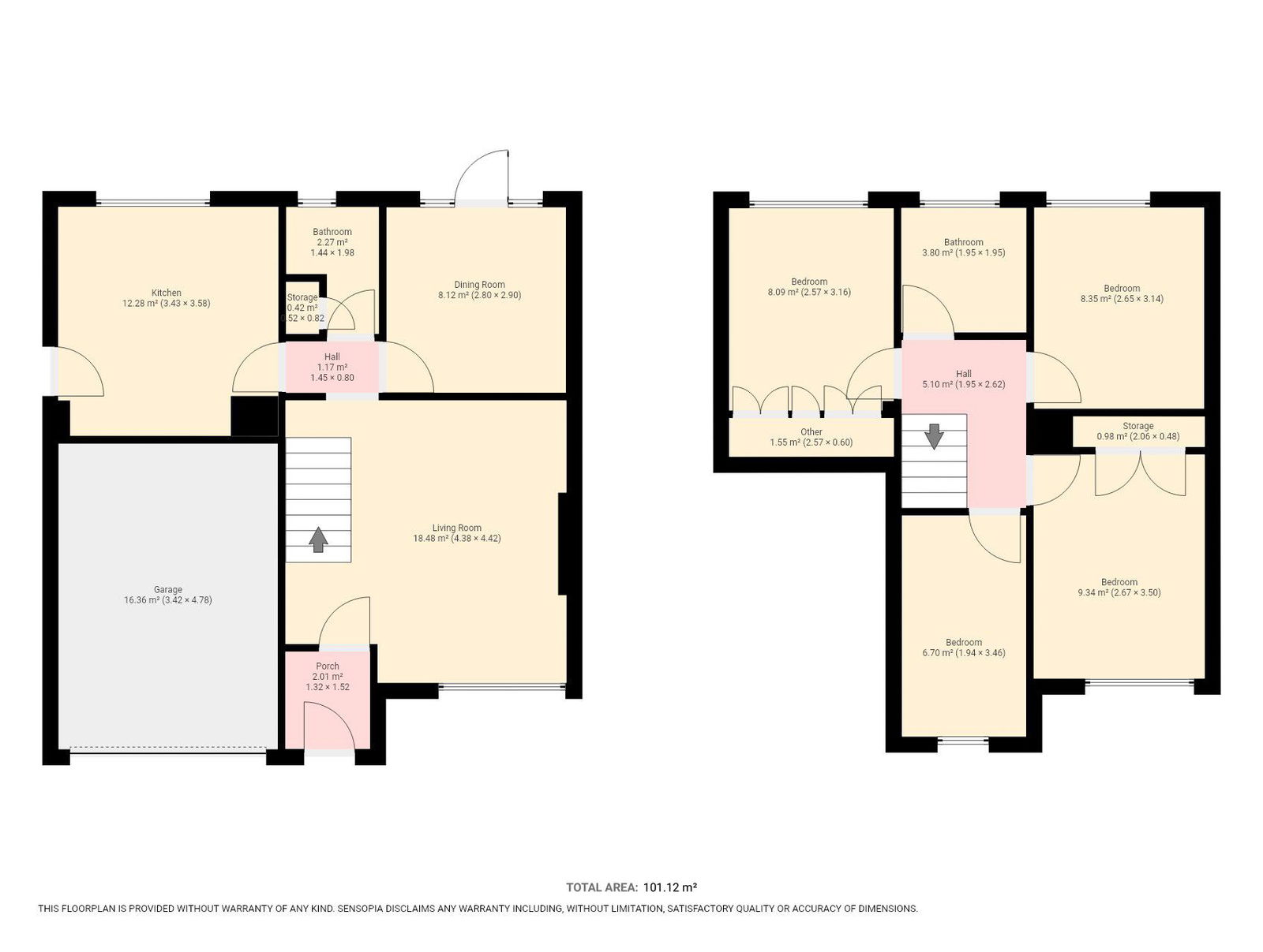 10, Scott Walk, Rotherham floorplan