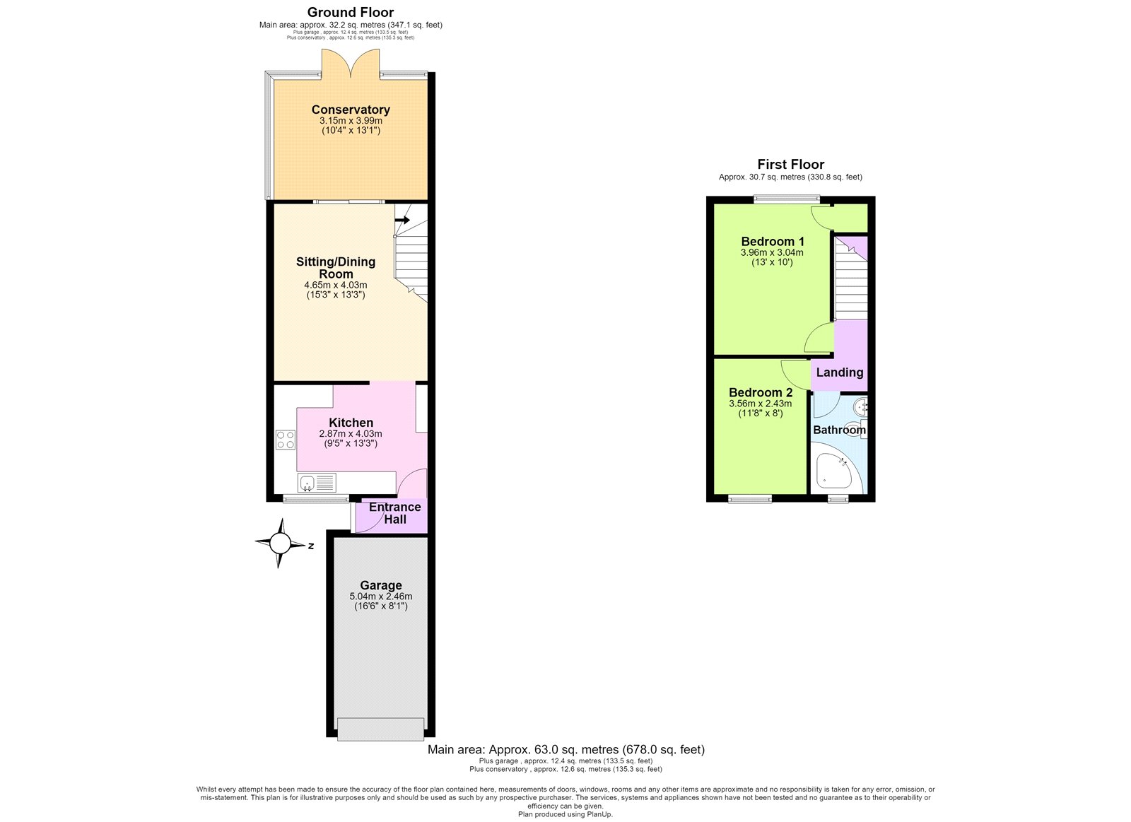 65, Chapel Lane, Stroud floorplan