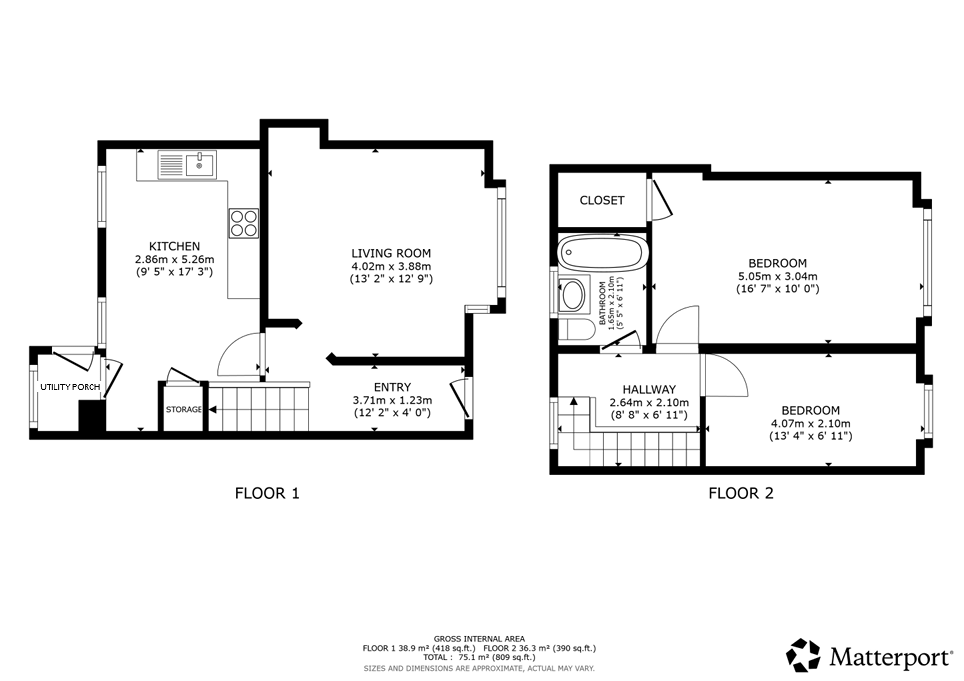 109, Orchard Park Avenue, Giffnock floorplan