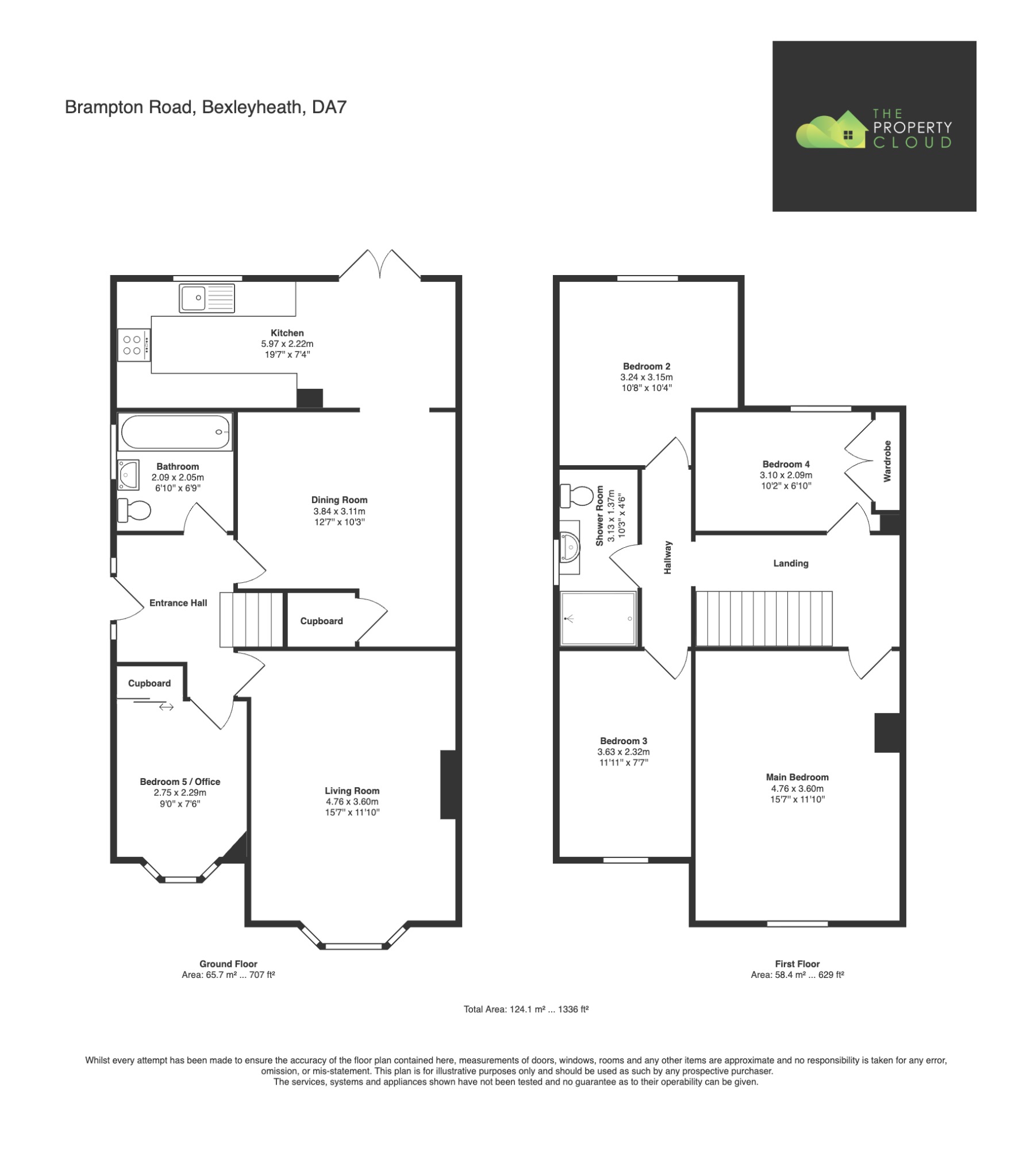 196 Brampton Road, Bexleyheath, Kent floorplan