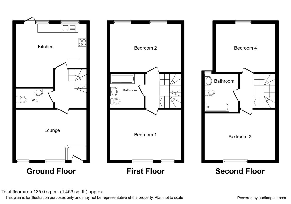 4 Bedrooms  to rent in West Street, Faversham ME13