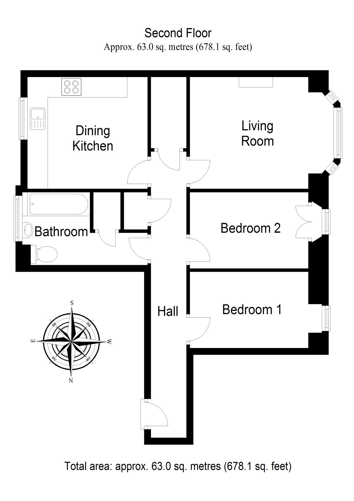 2 Bedrooms Flat for sale in King Edward Street, Perth PH1