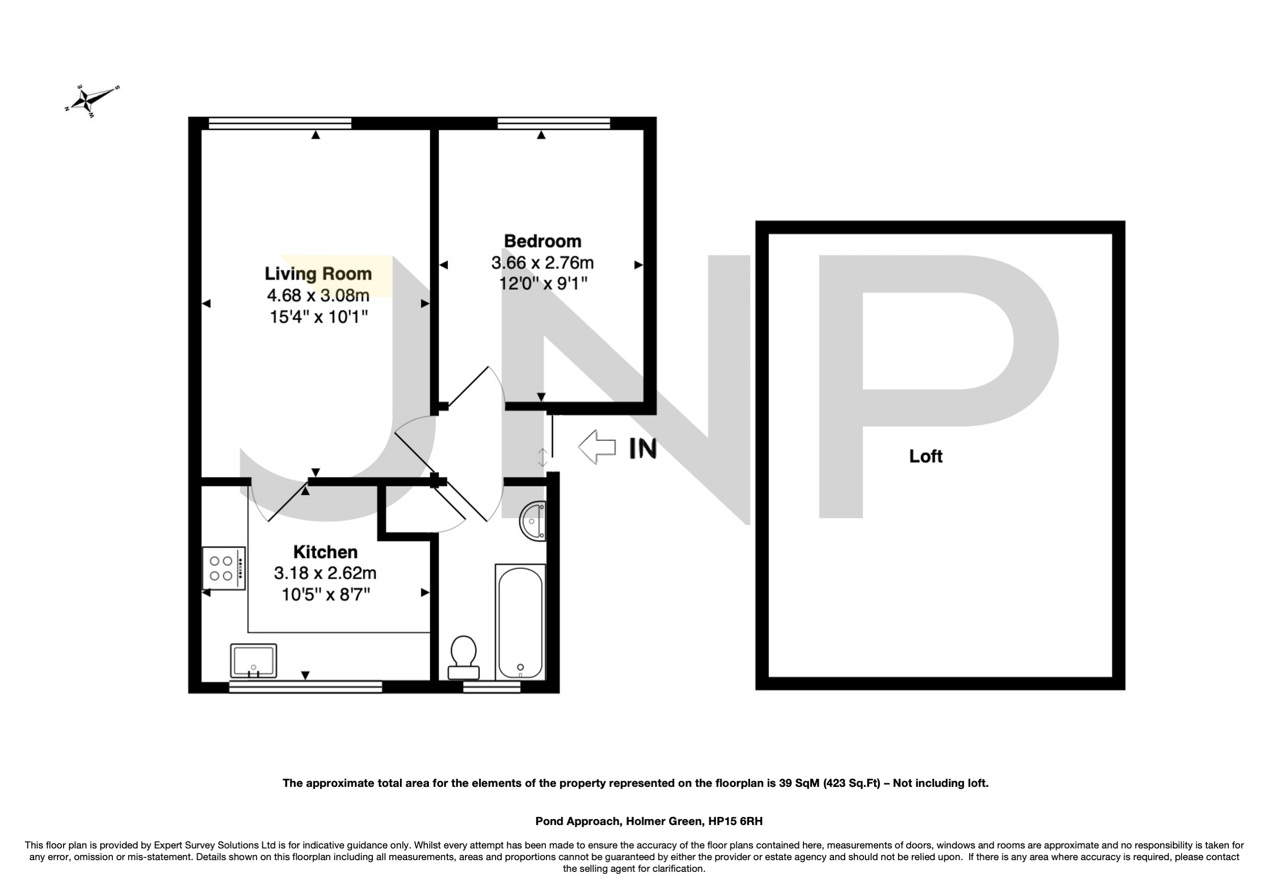 1A,, Pond Approach, High Wycombe floorplan