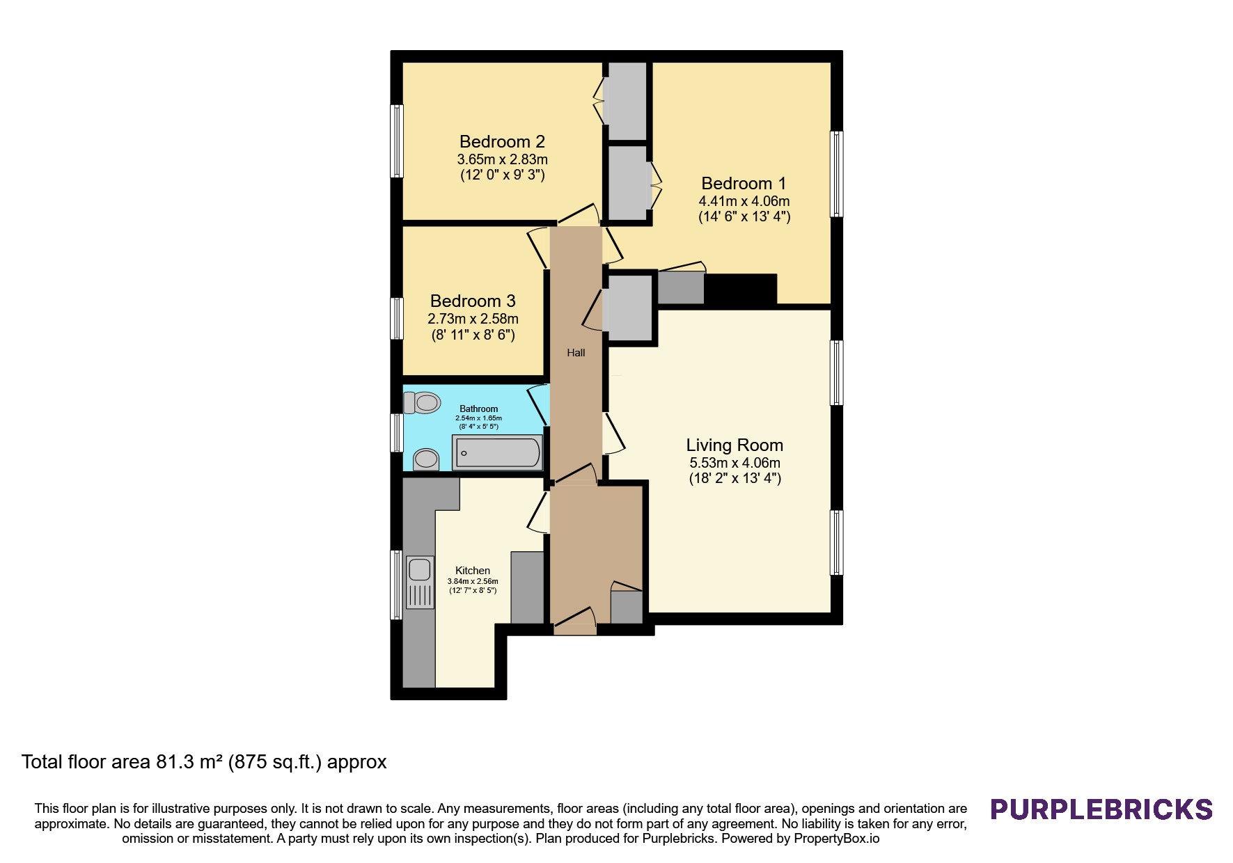 66/4, Captains Drive, Edinburgh floorplan