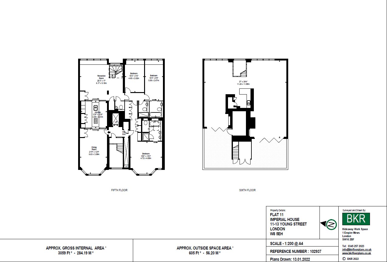 Flat 11,, Imperial House, London floorplan