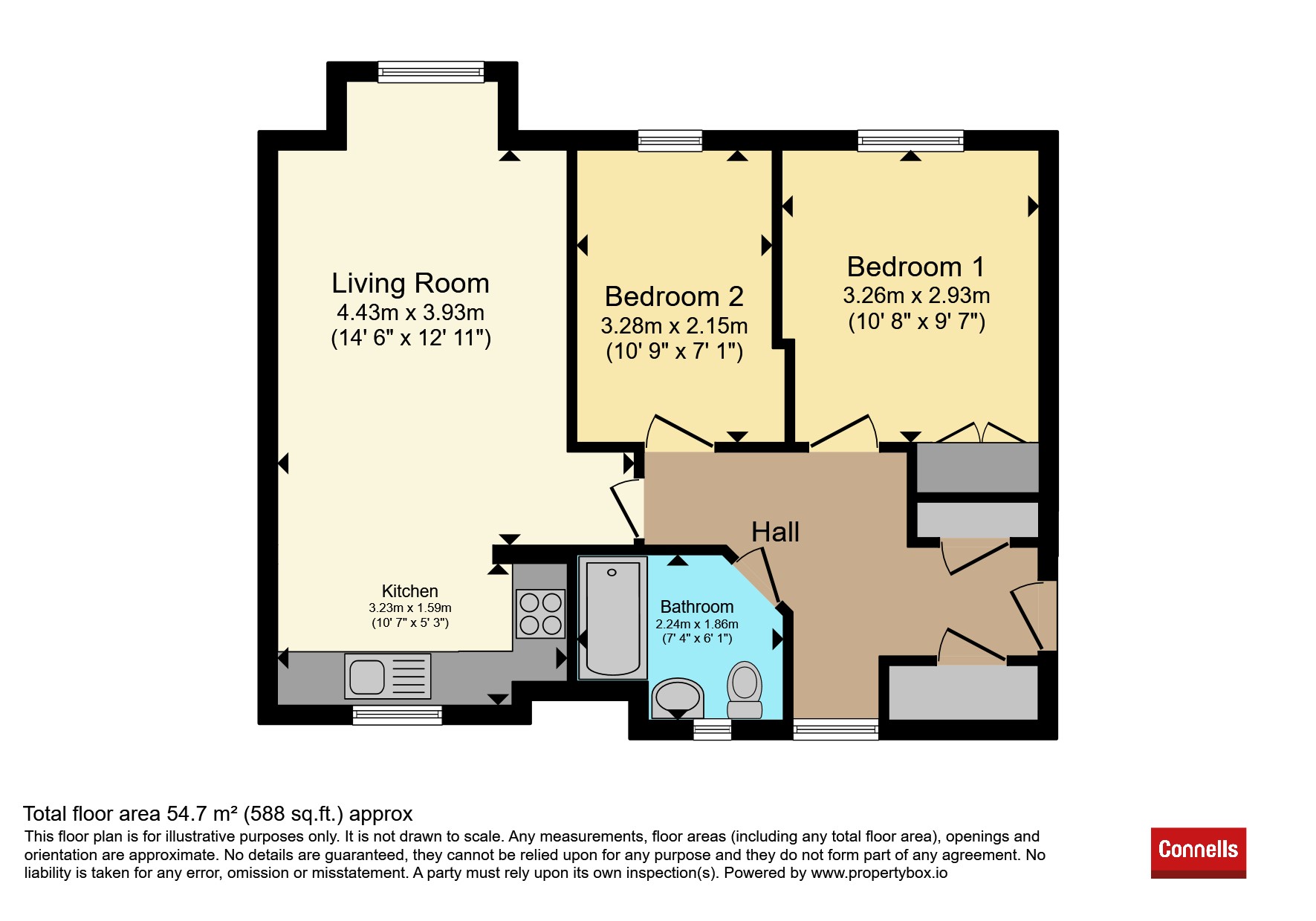 11, Junction Way, Bristol floorplan