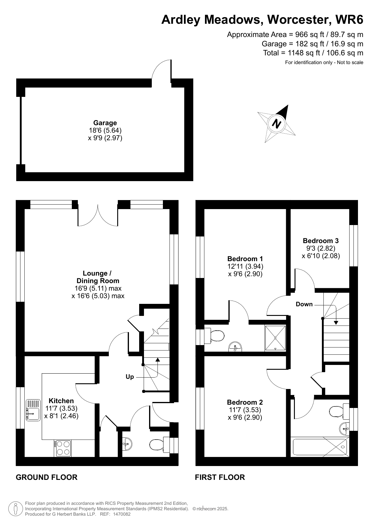 14, Ardley Meadows, Herefordshire, WR6 5SL floorplan