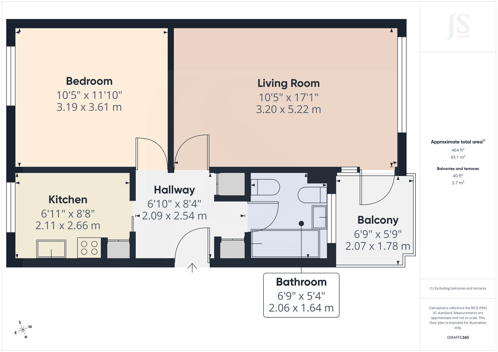 St Nicholas Court,14, Penstone Park, Lancing floorplan