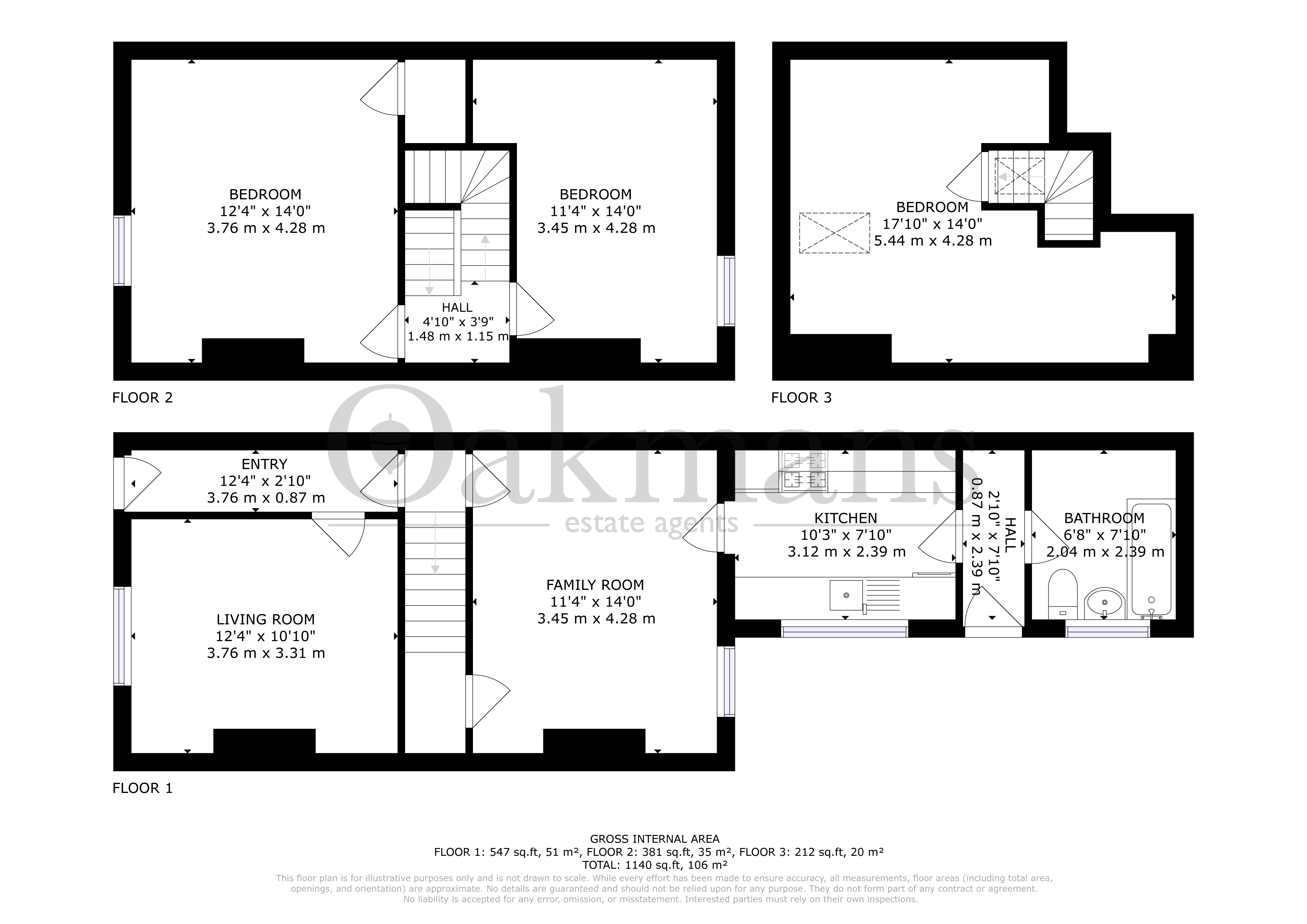 116, WILLS STREET, BIRMINGHAM floorplan