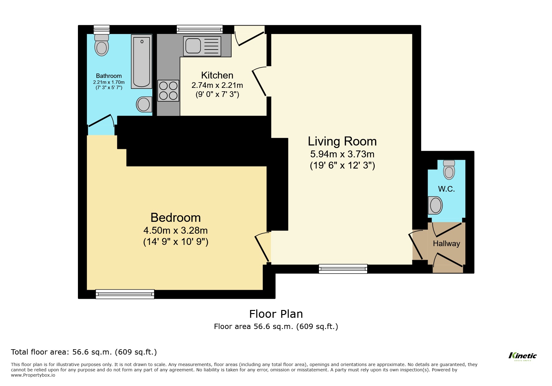 1 The Old Rectory, Rectory Park, Lincoln floorplan
