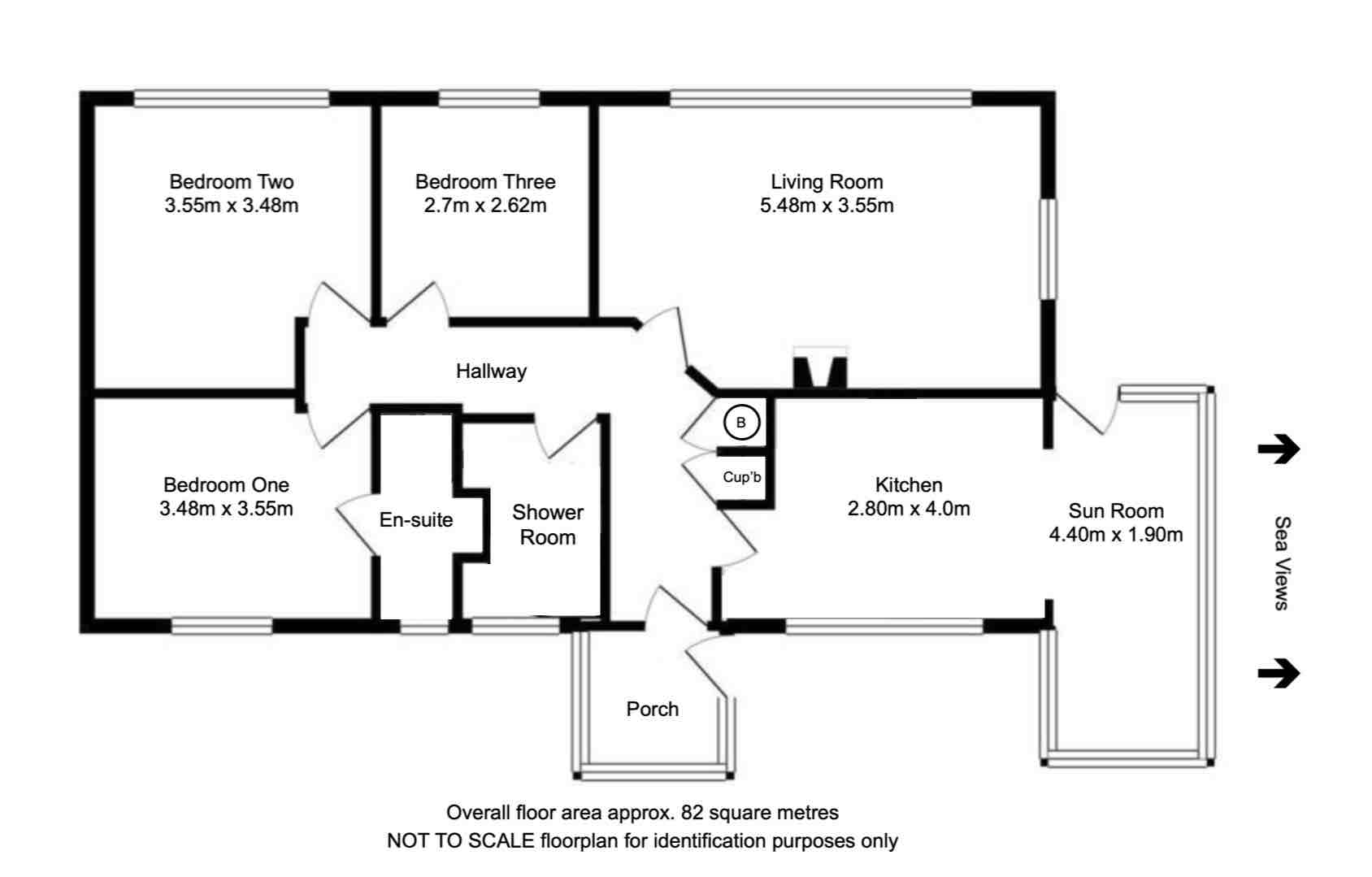 6, Porthilly View, Padstow floorplan