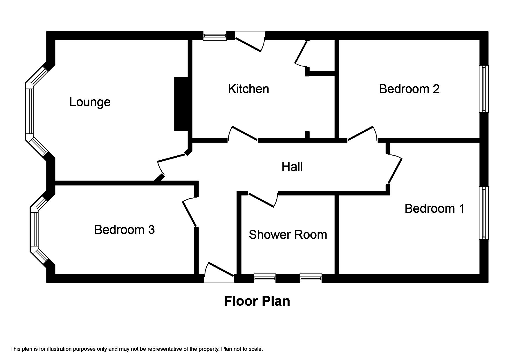 3 Bedrooms Detached bungalow for sale in Ferguson Avenue, Prestatyn LL19