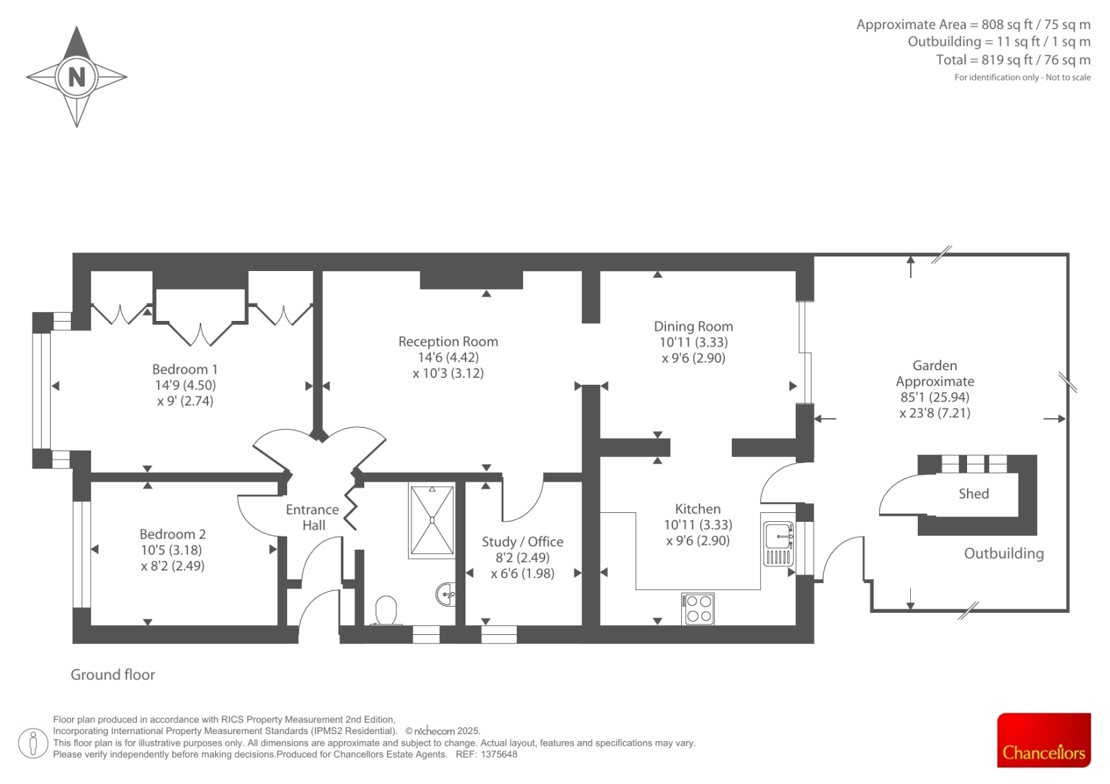 89 GREEN LANE, Green Lane, Sunbury-On-Thames floorplan