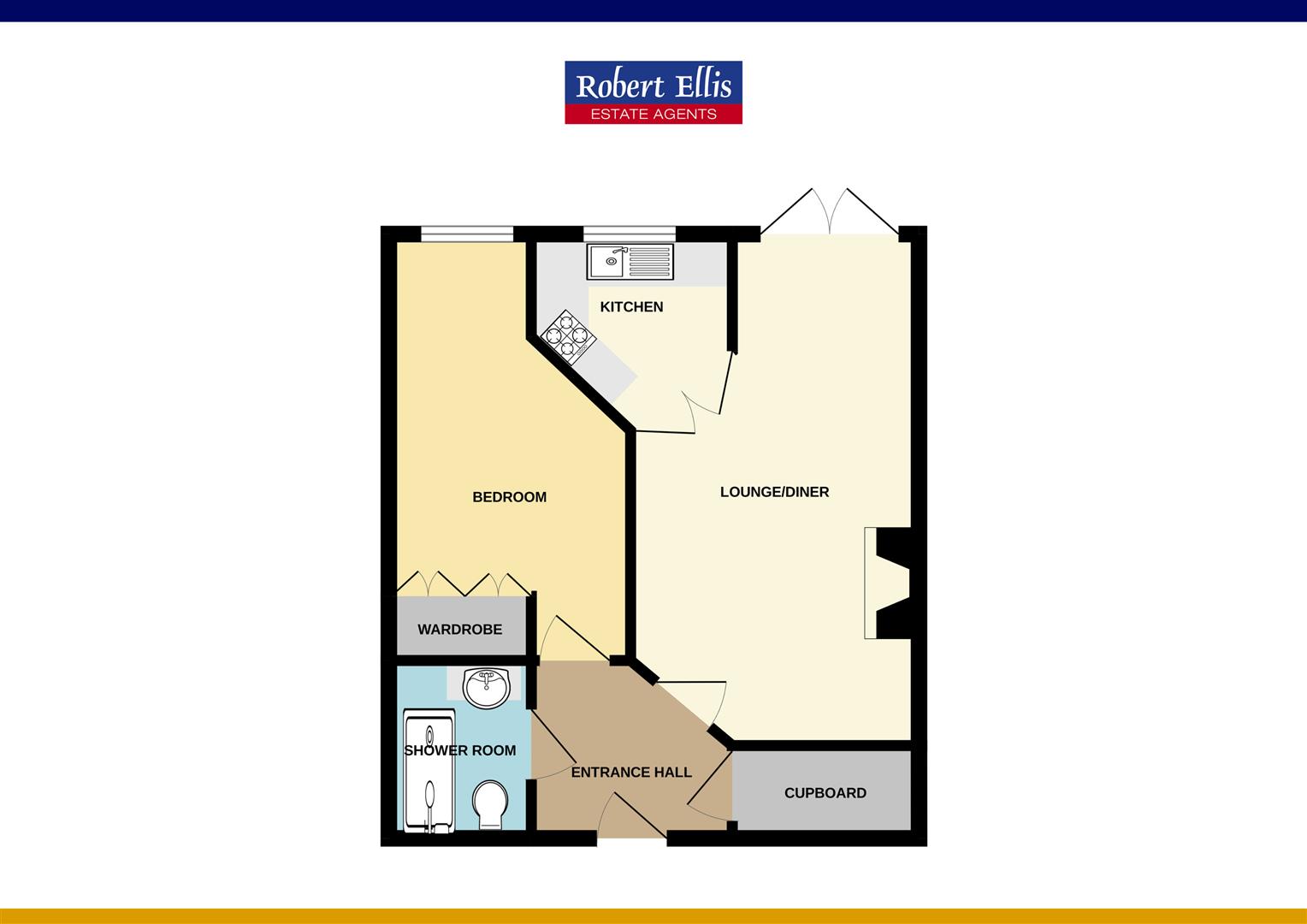 20 Brooklands Court, 44, Tamworth Road, Nottingham floorplan