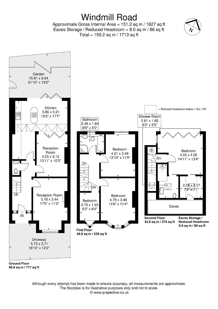 330, Windmill Road, London floorplan