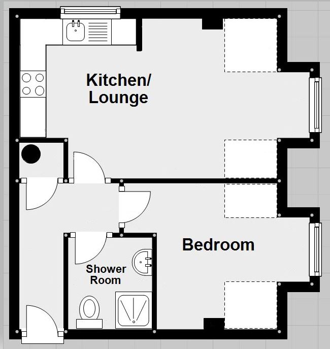Flat 49 Empire Court, Warwick Road, CLACTON-ON-SEA floorplan