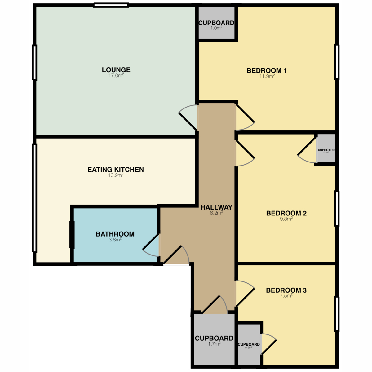 17, Heathryfold Place, Aberdeen floorplan