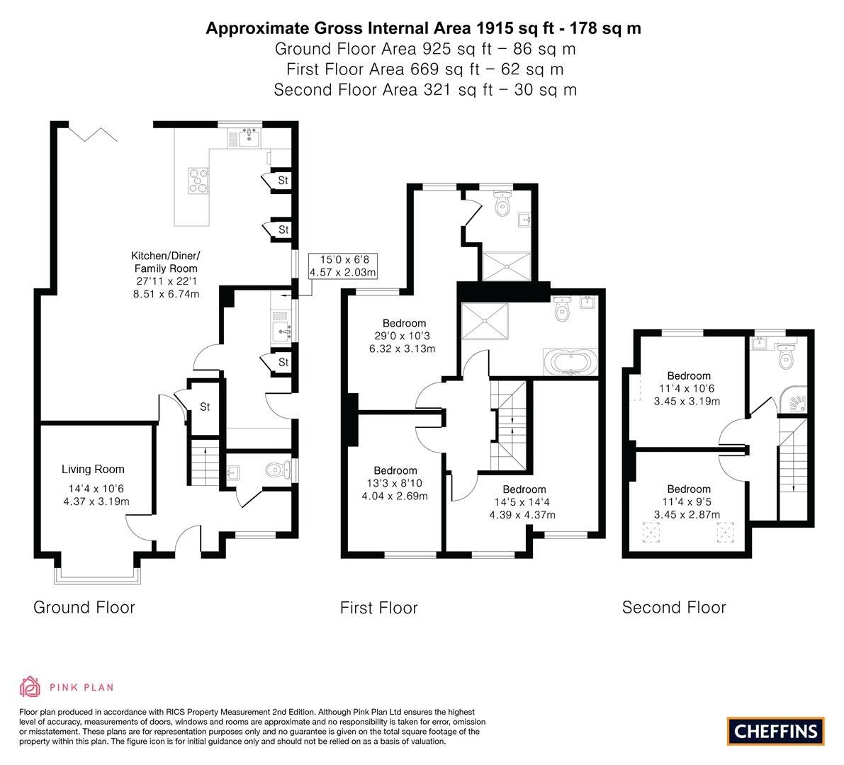 15, Glebe Road, Cambridge floorplan