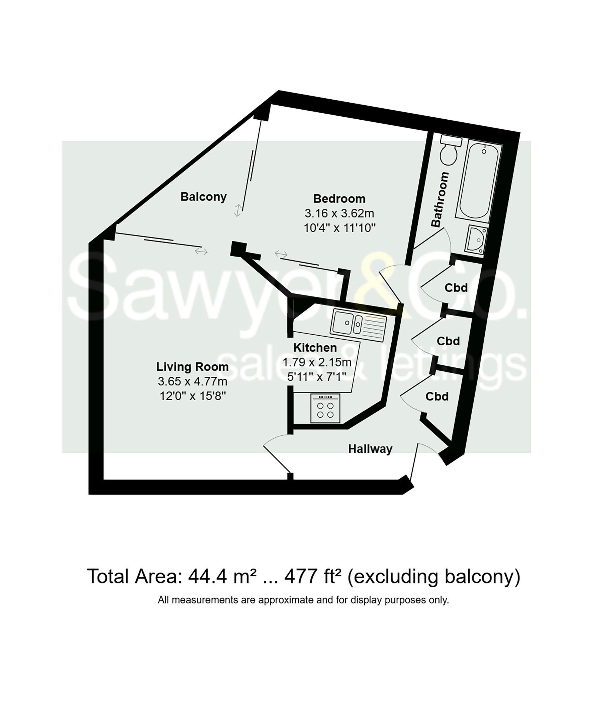 Flat 30, Drive Lodge 68-70 The Drive, Hove floorplan