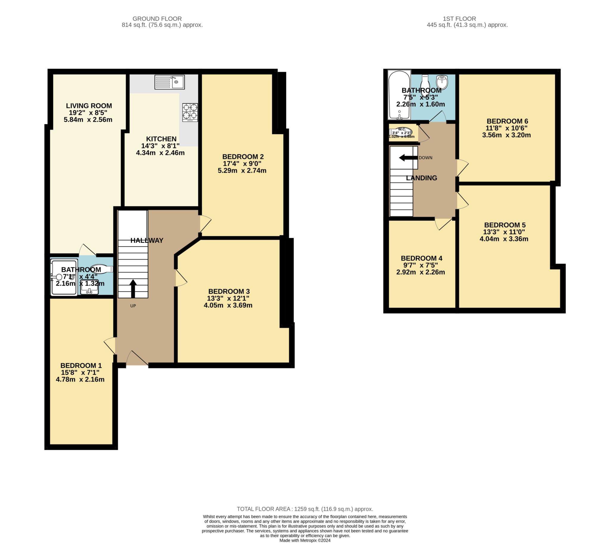 Wokingham Road, Reading floorplan