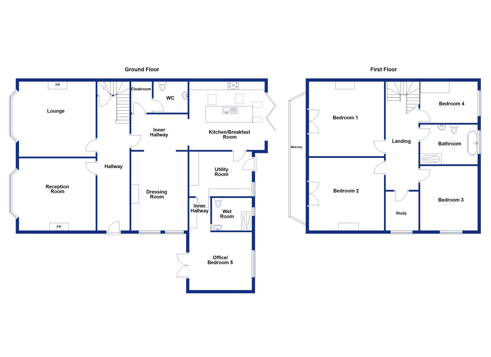 265 Haslingden Old Road, Rossendale floorplan