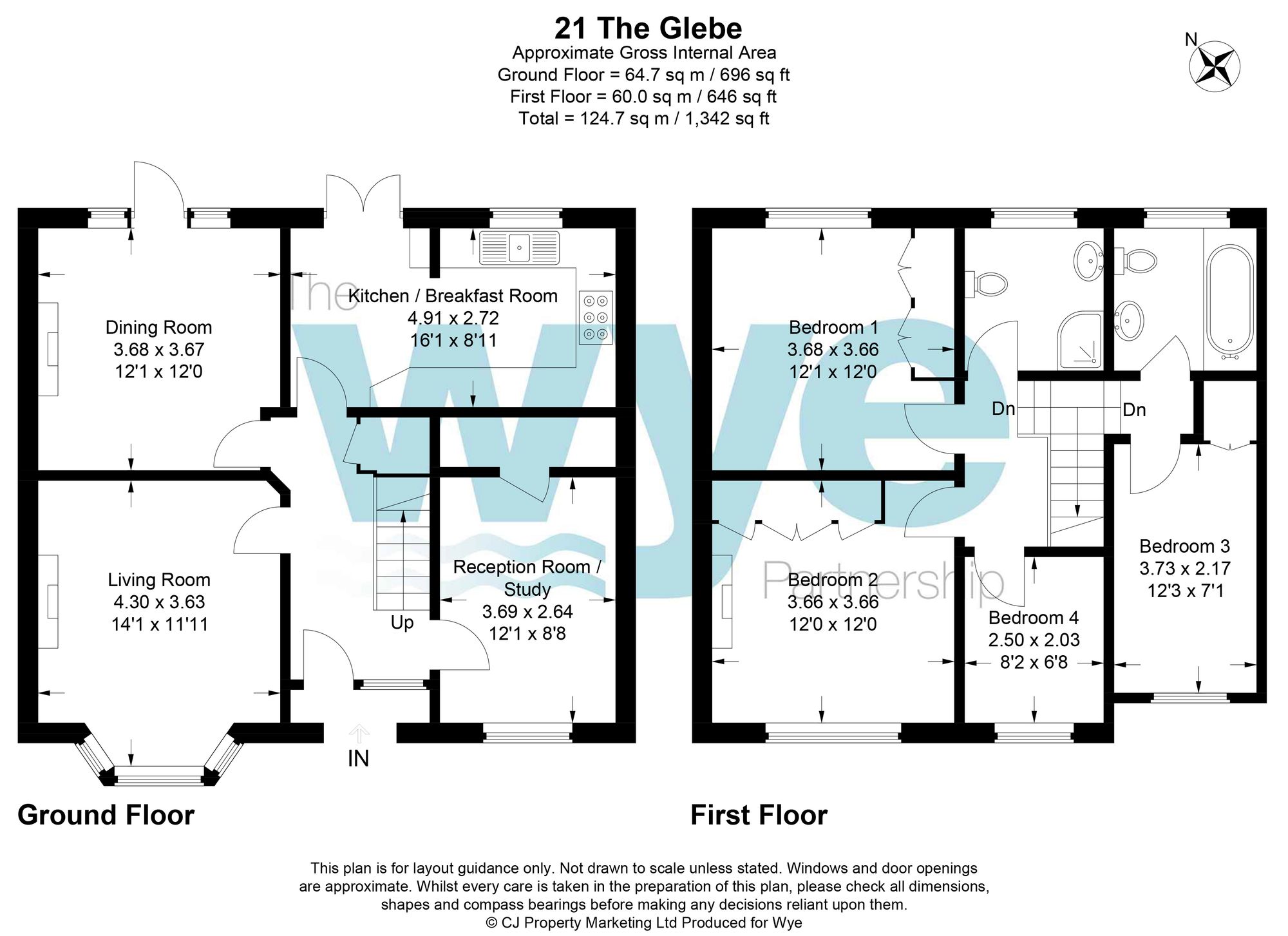 21 The Glebe, Great Missenden floorplan