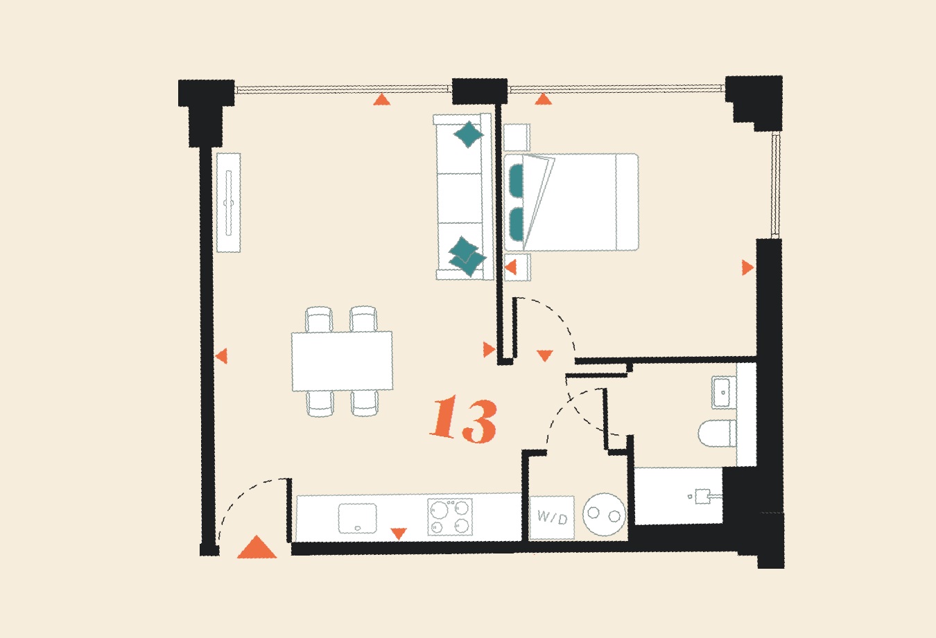 Apartment 13, Novello, Maidenhead floorplan
