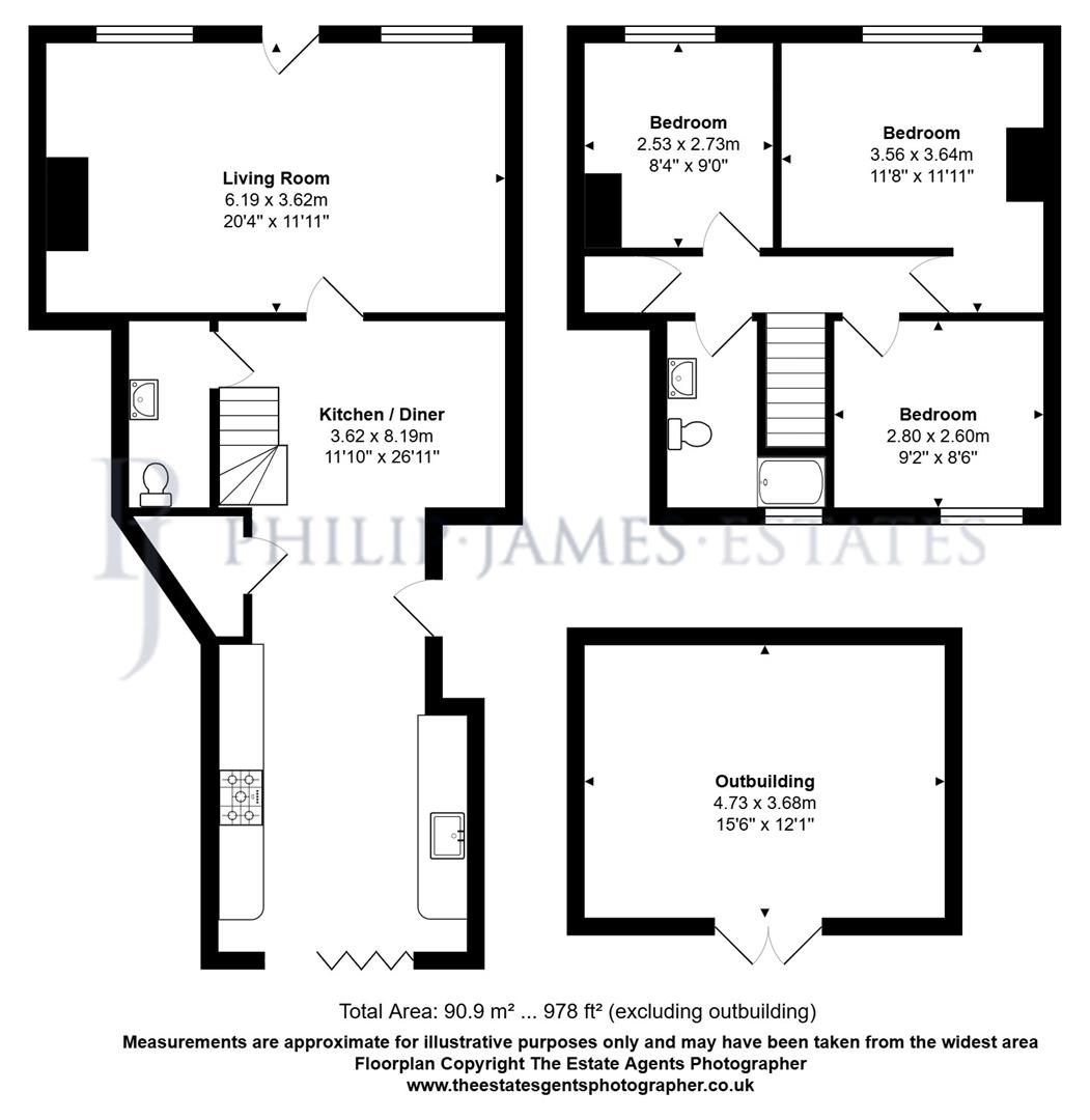 91, Tilkey Road, Colchester floorplan