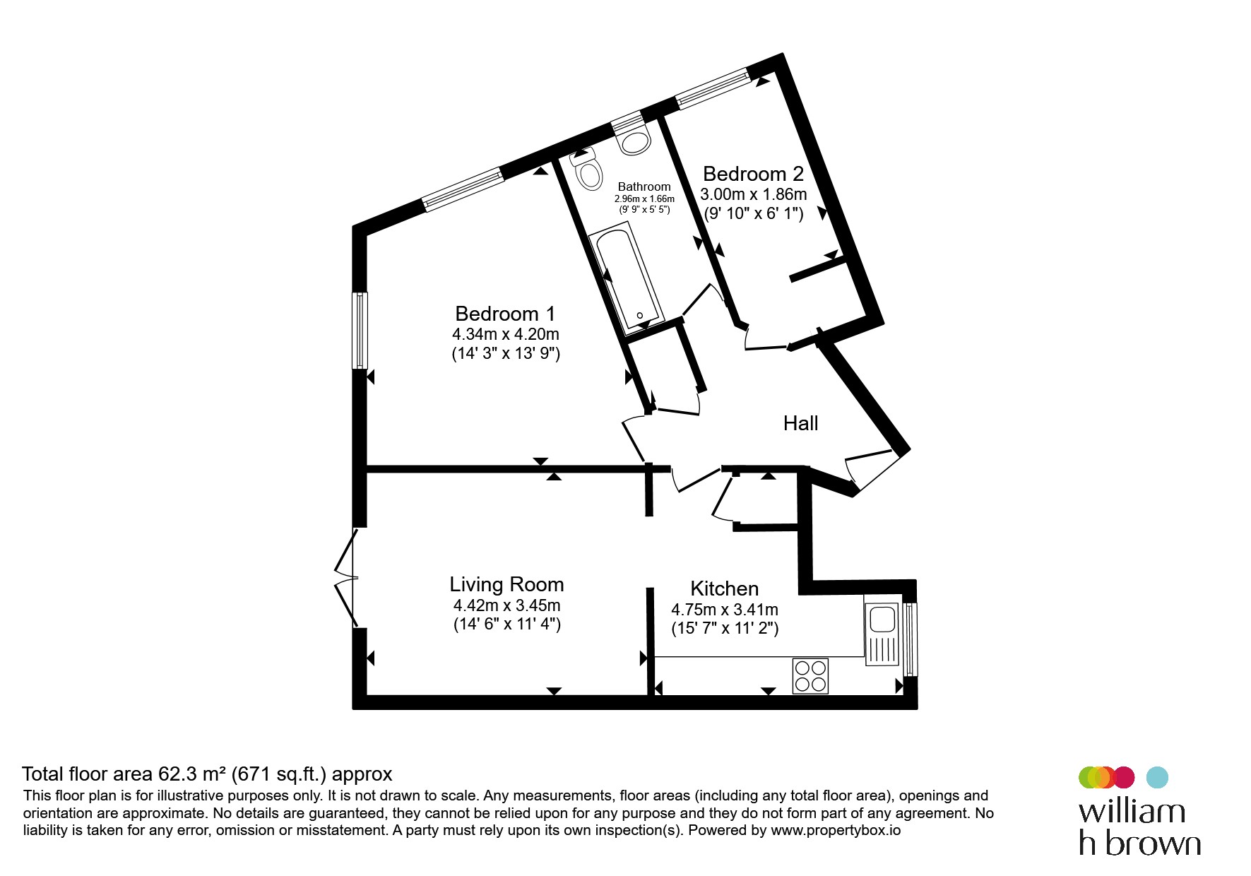 83, Sycamore Field, Harlow floorplan