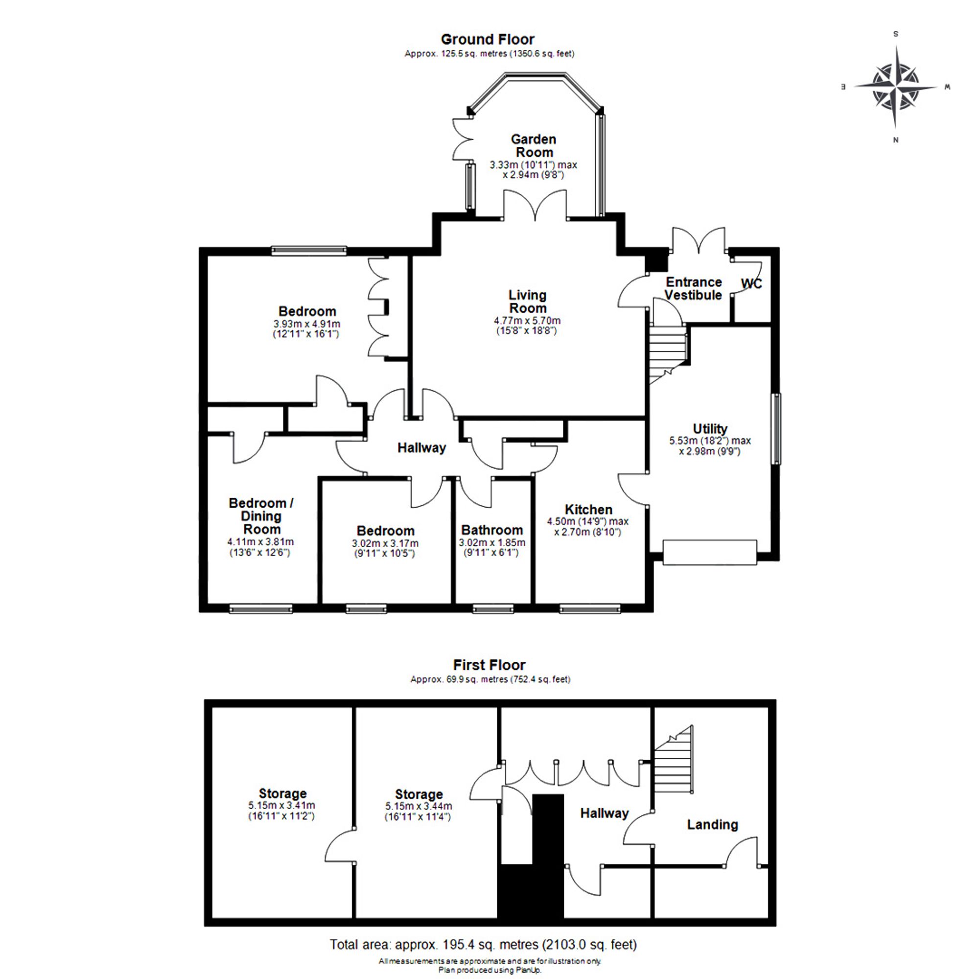 1 Crofts Way, Corbridge floorplan