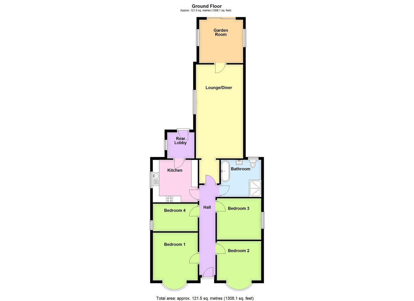 317, London Road, Boston floorplan