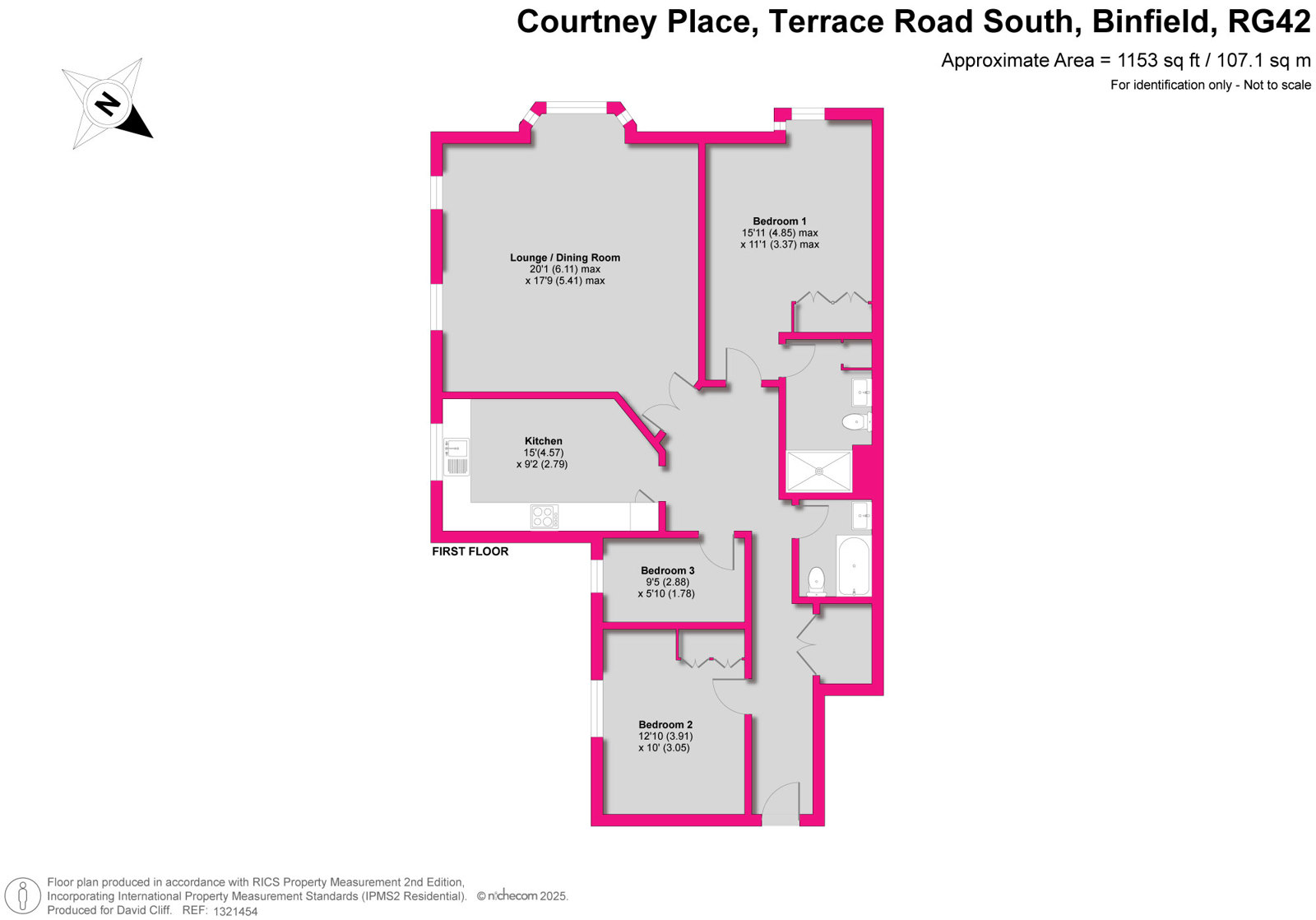 9, Courtney Place, Binfield floorplan