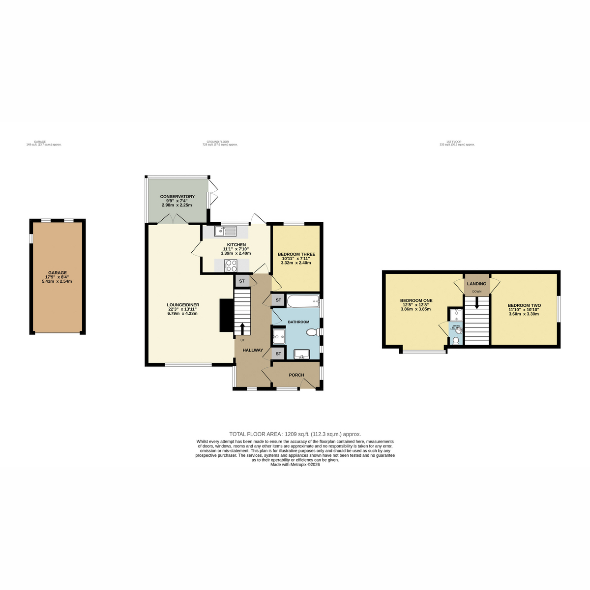 Wimborne Road, Bournemouth floorplan