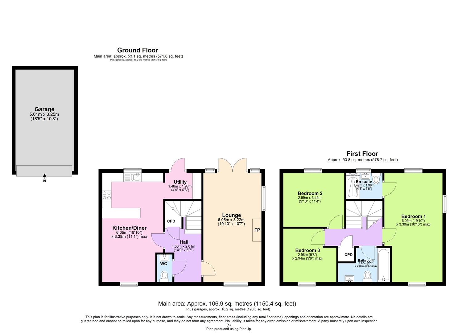 7, Firefly Road, Southam floorplan