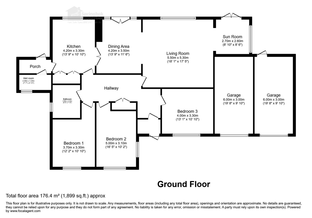 63, Lime Tree Gardens, Nottingham floorplan