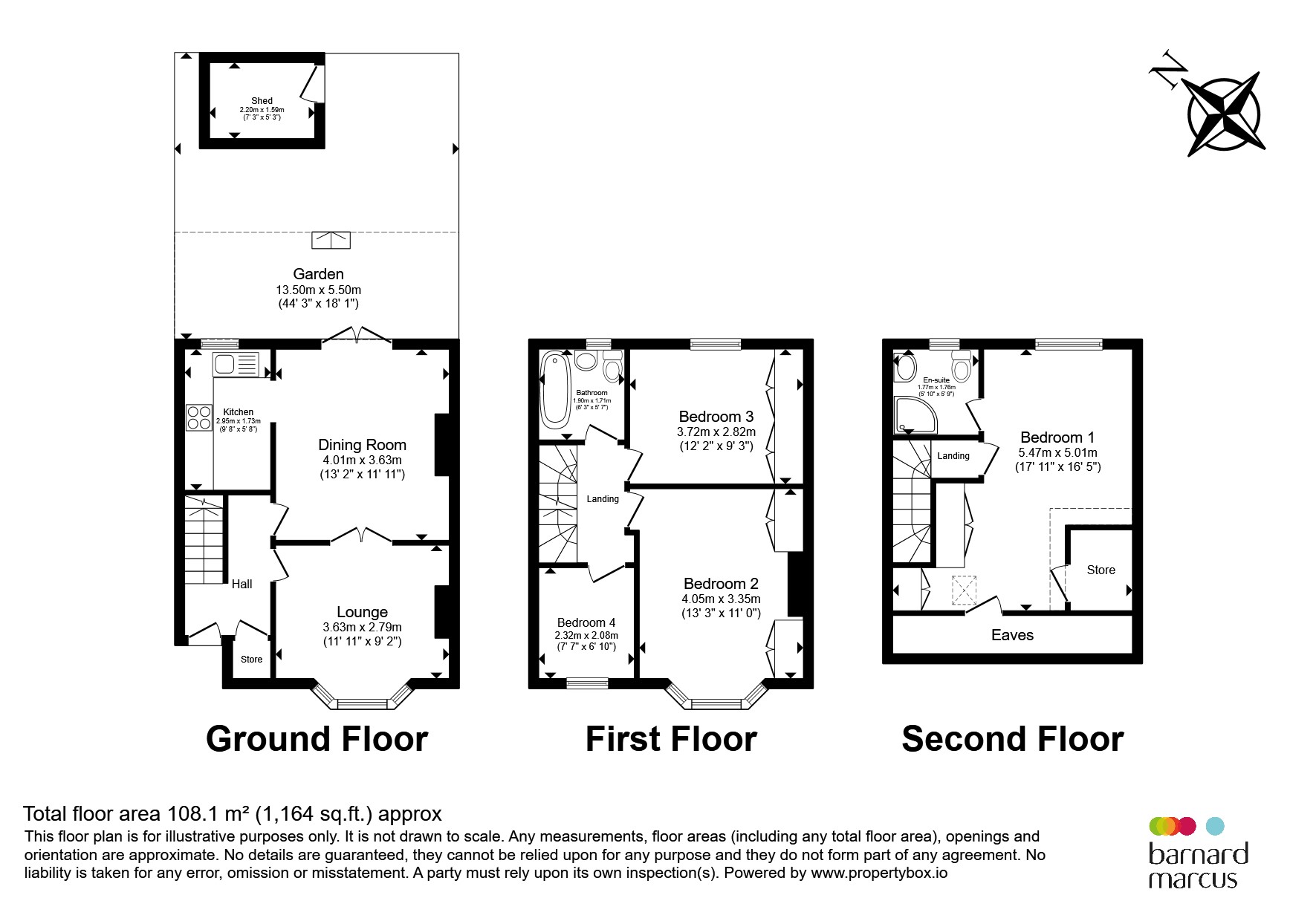 111, Garendon Road, Morden floorplan