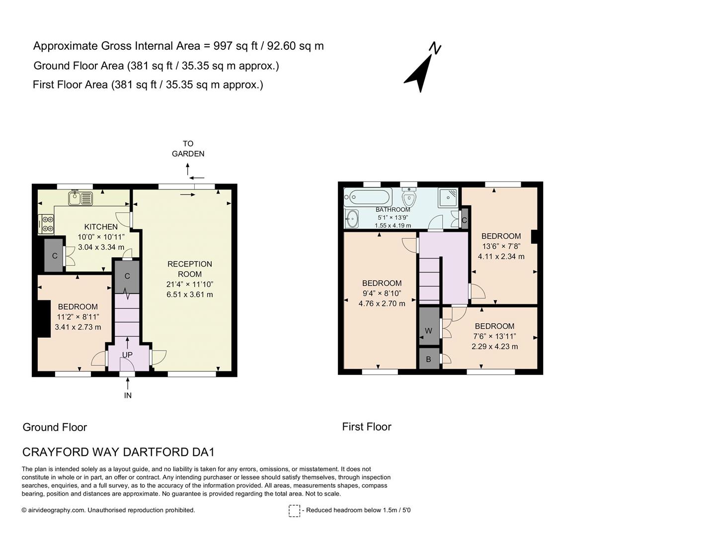 72, Crayford Way, Dartford floorplan