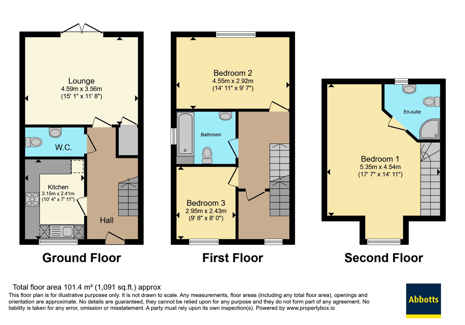 10, George Close, Norwich floorplan