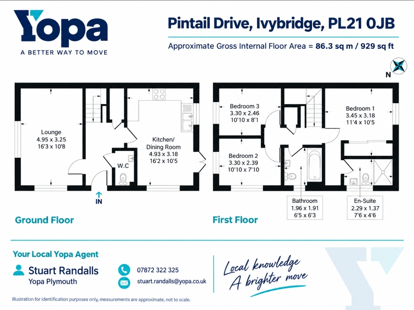 1, Pintail Drive, Ivybridge floorplan