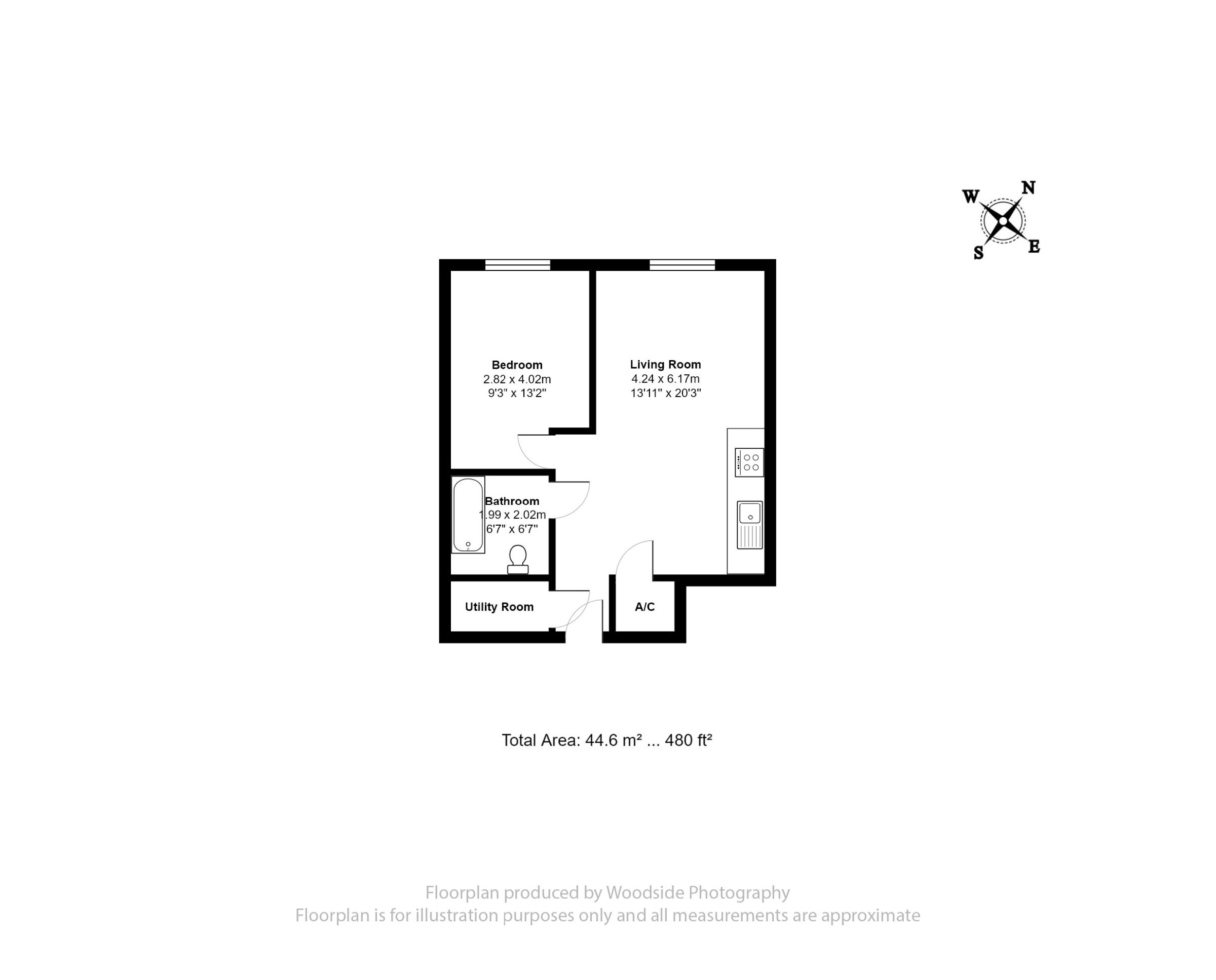 Flat 101, Calibra Court, Luton floorplan