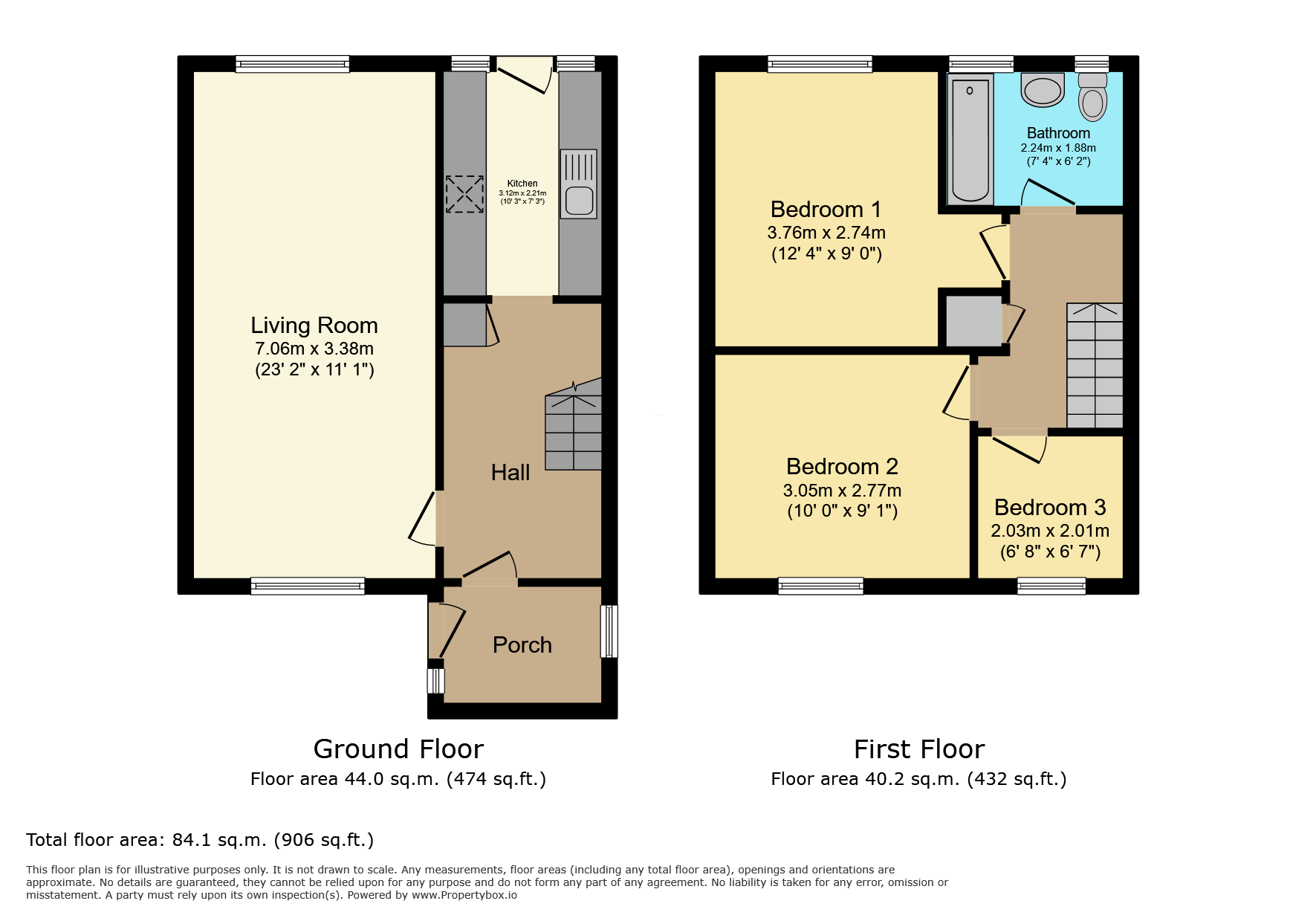 6, Jordan Close, Devon floorplan
