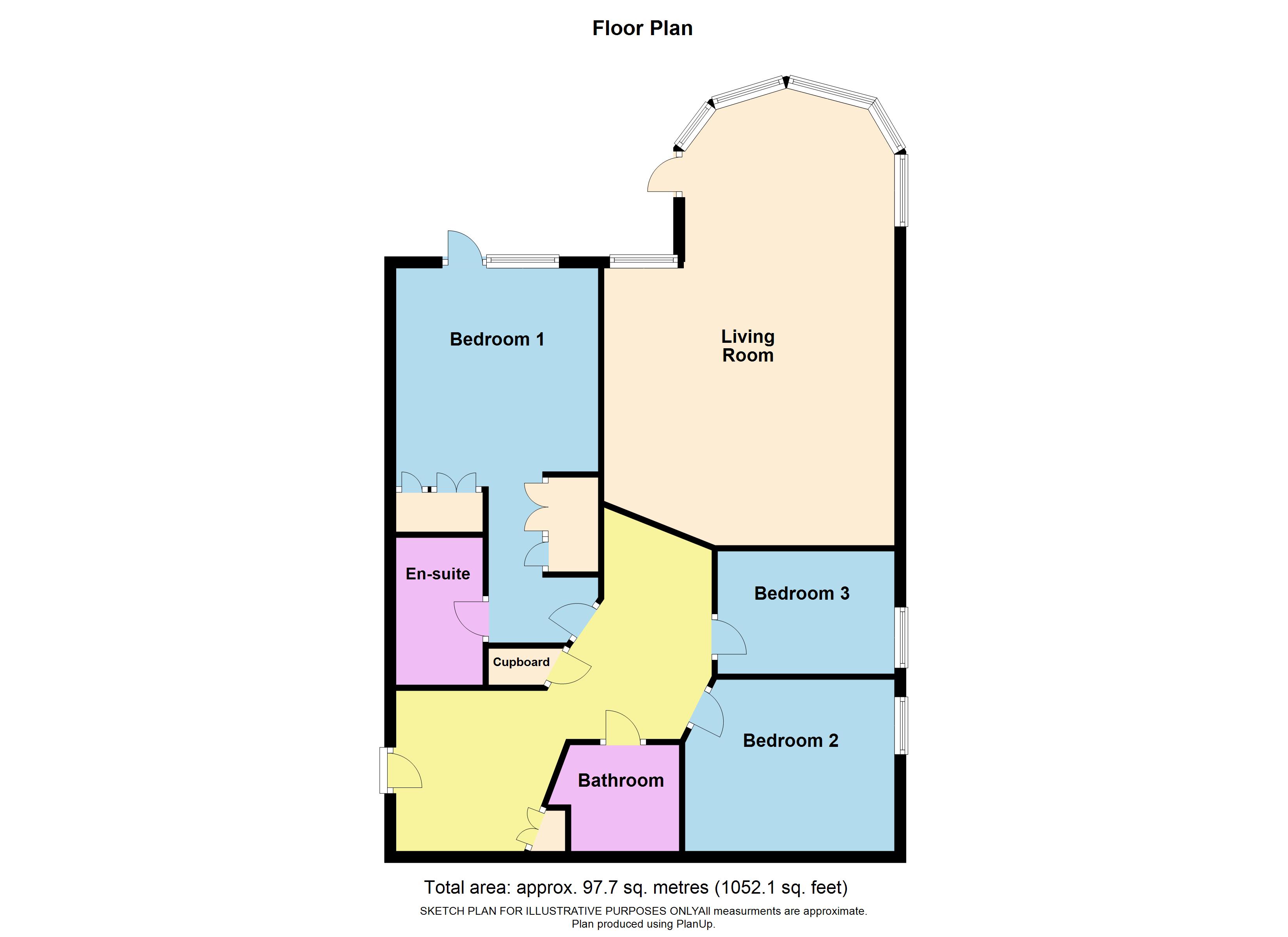 11 Kingsview, Church Street, Ventnor floorplan