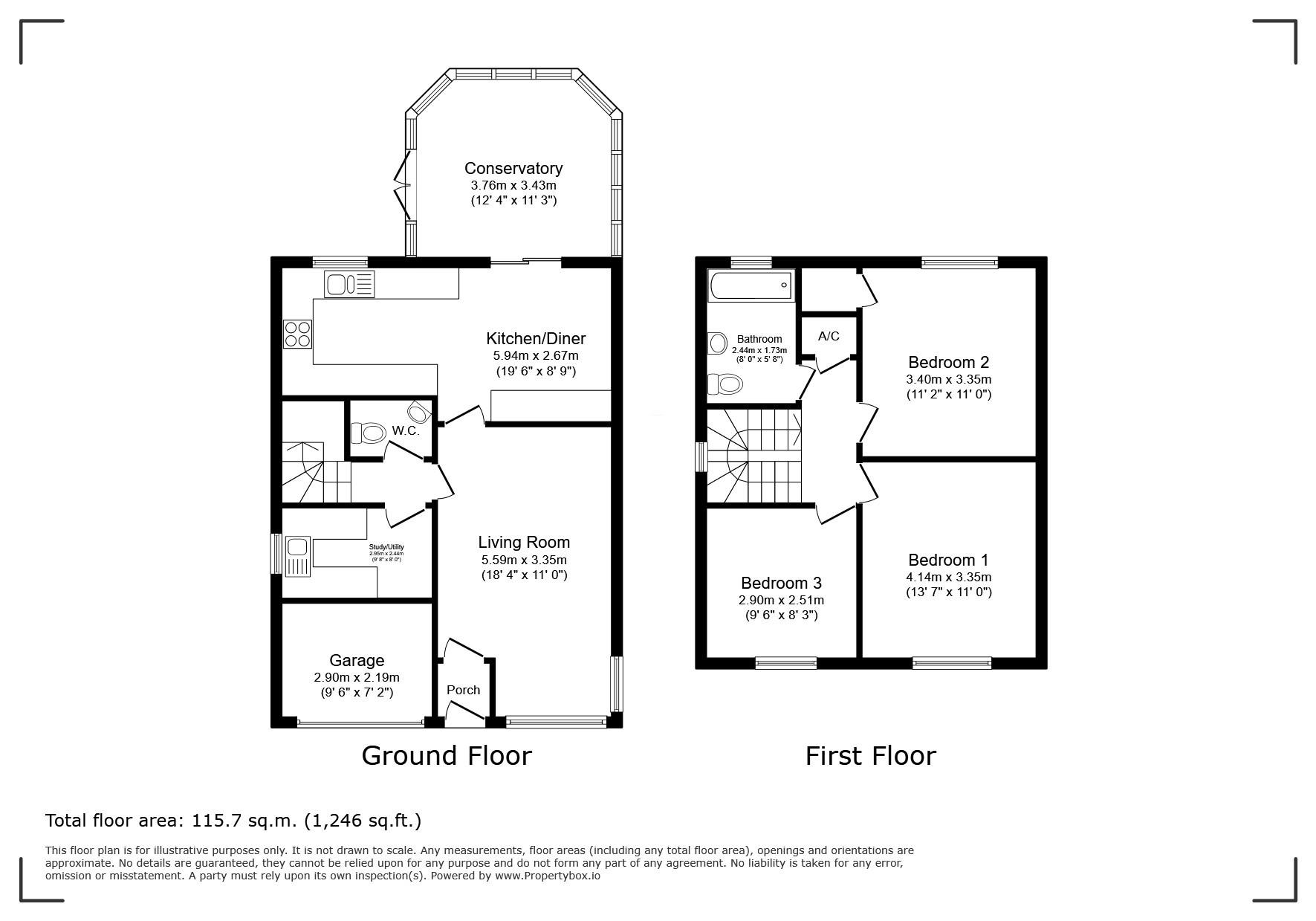 15, Diane Walk, Aylesbury floorplan