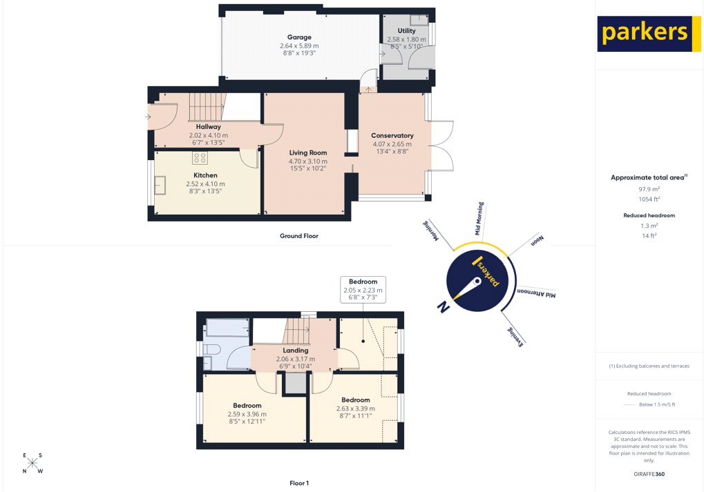 5, Fishers Close, Witney floorplan